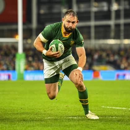 Ireland v South Africa Quilter Nations Series Cobus Reinach of South Africa scores his sides second try during the Quilter Nations Series match at the Aviva Stadium, Dublin UK Newspapers OUT Copyright: xJohnxCrothersx FIL-22533-0013