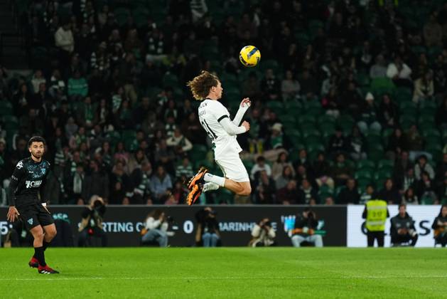Taca de Portugal - Sporting CP v AC Marinhense (Foto: Joao Alvarinhas Avant Sports) Ricardo Mangas do Sporting CP durante a partida entre o Sporting CP e o AC Marinhense, a contar para a Taca de Portugal no Estadio Jose Alvalade - Novembro 22, 2025 - Lisboa, Portugal. (Foto: Joao Alvarinhas Avant Sports) Lisboa Estadio Jose Alvalade Portugal Copyright: xJoaoxAlvarinhas AvantxSportsx