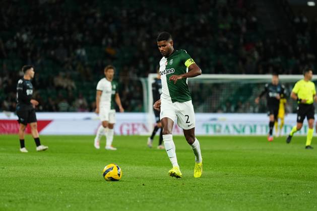 Taca de Portugal - Sporting CP v AC Marinhense (Foto: Joao Alvarinhas Avant Sports) Matheus Reis do Sporting CP durante a partida entre o Sporting CP e o AC Marinhense, a contar para a Taca de Portugal no Estadio Jose Alvalade - Novembro 22, 2025 - Lisboa, Portugal. (Foto: Joao Alvarinhas Avant Sports) Lisboa Estadio Jose Alvalade Portugal Copyright: xJoaoxAlvarinhas AvantxSportsx