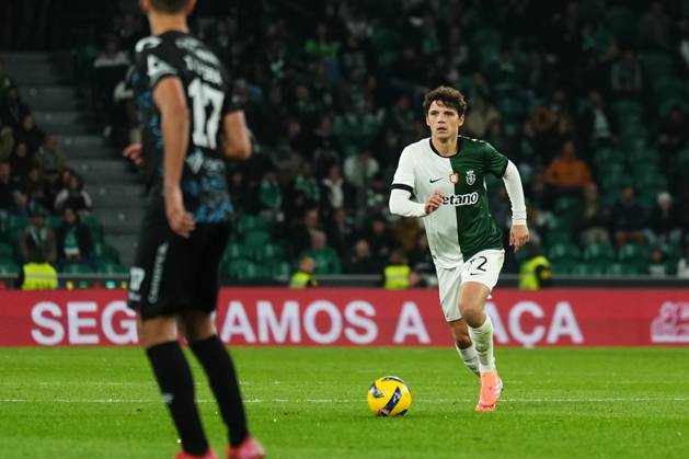 Taca de Portugal - Sporting CP v AC Marinhense (Foto: Joao Alvarinhas Avant Sports) Eduardo Quaresma do Sporting CP durante a partida entre o Sporting CP e o AC Marinhense, a contar para a Taca de Portugal no Estadio Jose Alvalade - Novembro 22, 2025 - Lisboa, Portugal. (Foto: Joao Alvarinhas Avant Sports) Lisboa Estadio Jose Alvalade Portugal Copyright: xJoaoxAlvarinhas AvantxSportsx