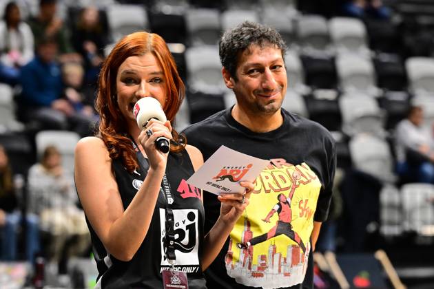23 11 2025 Basketball Season 2025 2026 2 Bundesliga Pro A 10 Matchday Nuremberg Falcons Basketball Club NBC BBC Bayreuth AlSch xalxscx Sophie Hall Speaker Dominik Mujkanovic Hall Speaker