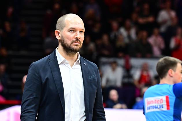 23 11 2025 Basketball Season 2025 2026 2 Bundesliga Pro A 10 Matchday Nuremberg Falcons Basketball Club NBC BBC Bayreuth AlSch xalxscx Florian Wedell Head Coach BBC Bayreuth