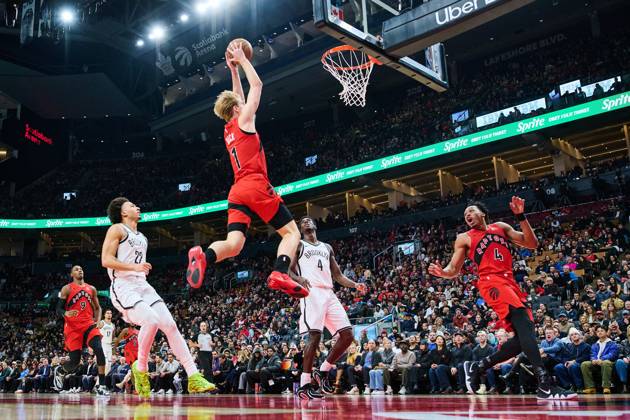 Basketball, NBA, Toronto Raptors - Brooklyn Nets