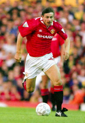 930818 Football, Premier League 1993 1994, Manchester United Sheffield United Manchester Uniteds Andrei Kanchelskis Photo BILDBYRAN D165 01 D165 01 scanx football soccer Premier League Manchester United Sheffield United england season 1993 1994 1993 94 1993 94 1993 94 1993 august 18 bbeng dia Copyright: BILDBYRAN BB930818BB058