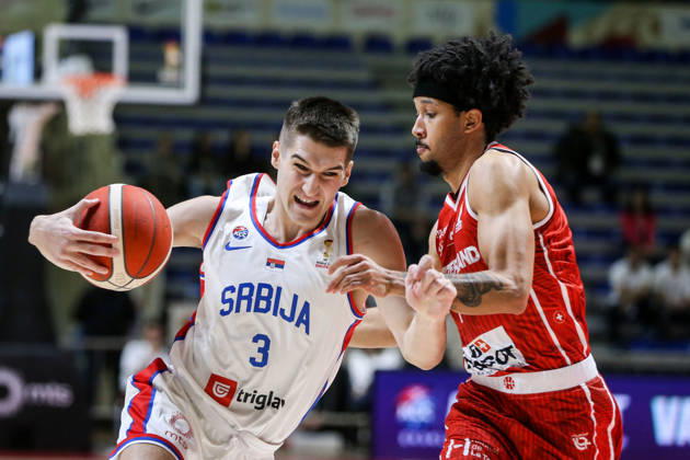Basketball, World Championship Qualifier, Serbia - Switzerland