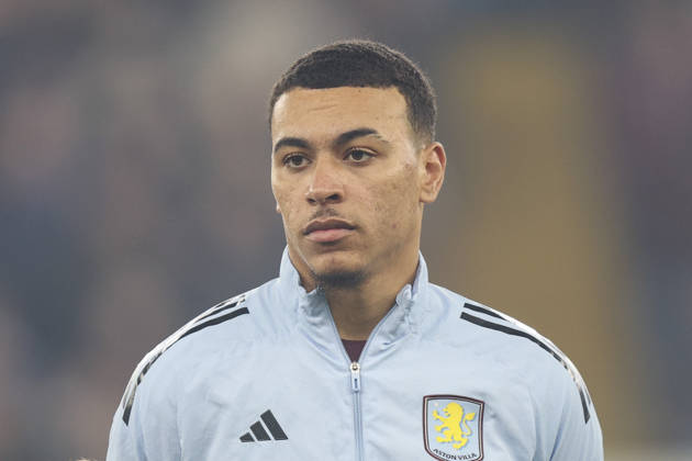 Birmingham, England, 27th November 2025. Morgan Rogers of Aston Villa during the Aston Villa vs Young Boys UEFA Europa League match at Villa Park, Birmingham. Picture credit should read: James Baylis Sportimage EDITORIAL USE ONLY. No use with unauthorised audio, video, data, fixture lists, club league logos or live services. Online in-match use limited to 120 images, no video emulation. No use in betting, games or single club league player publications. SPI_102_JB_VILLA_YOUNGBOYS SPI-4329-0103
