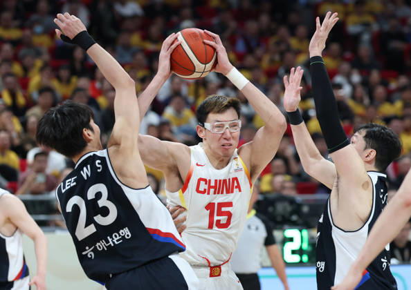 Basketball, World Championship Qualifier, China - South Korea