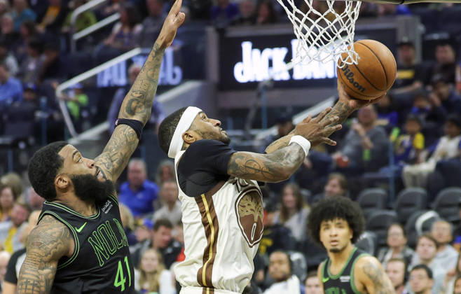 Basketball, NBA, Golden State Warriors - New Orleans Pelicans
