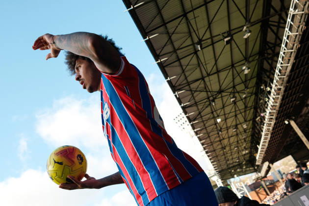 Crystal Palace gegen Manchester United 30. November 2025, London Premier League Fußball Crystal Palace gegen Manchester United Chris Richards von Crystal Palace Foto Jacques Feeney Abseits London UK  Copyright: xJacquesxFeeneyx xOffsidexOffside