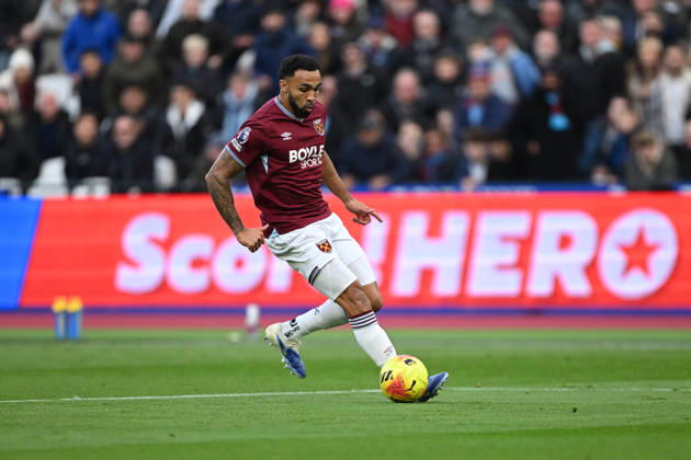 West Ham United v Liverpool Premier League 30 11 2025. West Ham United forward Callum Wilson (9) runs forward during the Premier League match between West Ham United and Liverpool at the London Stadium, London, England on 30 November 2025. London London Stadium England Editorial use only DataCo restrictions apply See www.football-dataco.com , Copyright: xSimonxTraylenx PSI-23312-0030