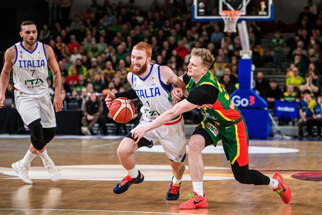 Basketball, World Championship Qualifier, Lithuania - Italy