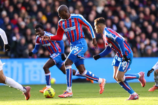 Crystal Palace gegen Manchester United 30. November 2025, London Premier League Fußball Crystal Palace gegen Manchester United Jean Philippe Mateta von Crystal Palace Foto Jacques Feeney Abseits London UK  Copyright: xJacquesxFeeneyx xOffsidexOffside