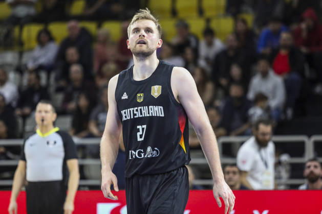 FIBA World Cup Qualifiers : Cyprus vs Germany TILL PAPE of Germany is seen during the game. Cyprus plays vs Germany for the Group E of the FIBA Basketball World Cup European Qualifiers, at Spyros Kyprianou Arena, Limassol, Cyprus, on Dec. 1, 2025. Limassol Cyprus Copyright: xKOSTASxPIKOULASx