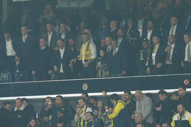 ISTANBUL, TURKEY - DECEMBER 1: President Sadettin Saran of Fenerbahce during the Trendyol Turkish Super League derby match between Fenerbahce SK and Galatasaray SK at Ulker Sukru Saracoglu Stadium on December 1, 2025 in Istanbul, Turkey. (Photo by Seskimphoto ) Fenerbahce v Galatasaray - Turkish Super League