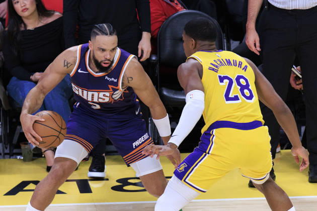 Basketball, NBA, Los Angeles Lakers - Phoenix Suns