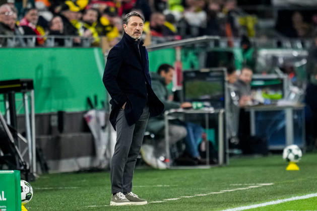 DORTMUND, GERMANY - DECEMBER 2: Borussia Dortmund head coach Niko Kovac looks on during the DFB Cup round of 16 match between Borussia Dortmund and Bayer 04 Leverkusen at Signal Iduna Park on December 2, 2025 in Dortmund, Germany. (Photo by Rene Nijhuis) SPO  Copyright: xRenexNijhuis