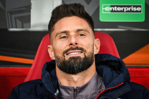 October 23, 2025, Villeneuve-D ascq, France, France: Olivier GIROUD of Lille during the UEFA Champions League, League Phase MD3 match between Lille OSC (LOSC) and PAOK FC at Pierre Mauroy Stadium on October 23, 2025 in Villeneuve-d Ascq near Lille, France. Villeneuve-D ascq France - ZUMAm308 20251023_zsp_m308_024 Copyright: xMatthieuxMirvillex