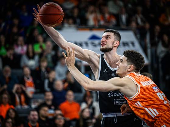 Basketball, EuroCup, ratiopharm ulm - Dolomiti Energia Trento