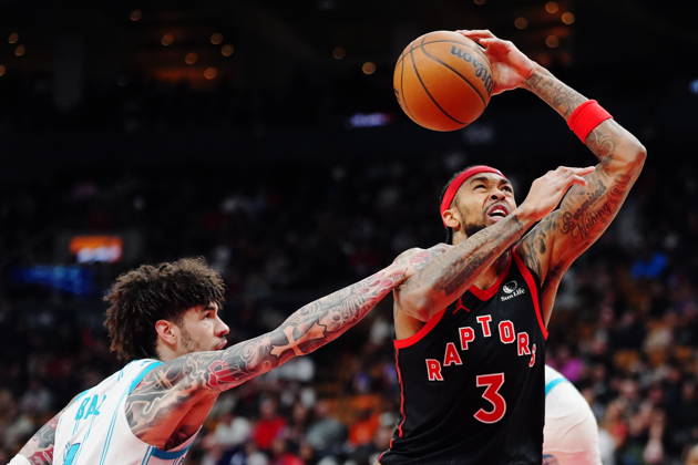 Basketball, NBA, Toronto Raptors - Charlotte Hornets
