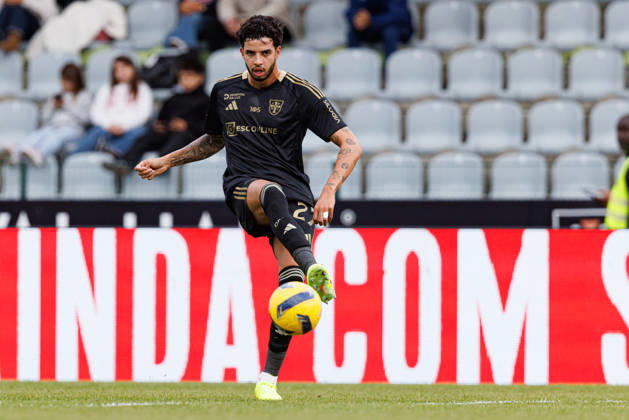Kaique Rocha seen during Liga Portugal game between teams of Casa Pia and FC Alverca at Estadio Municipal Rio Maior (Maciej Rogowski Ball Raw Images) Rio Maior Estadio Municipal Rio Maior Portugal Copyright: xMaciejxRogowskix maciejrogowski_casapia_alverca_2526-288