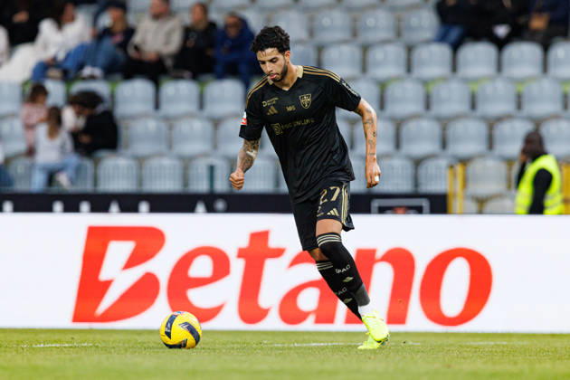 Kaique Rocha seen during Liga Portugal game between teams of Casa Pia and FC Alverca at Estadio Municipal Rio Maior (Maciej Rogowski Ball Raw Images) Rio Maior Estadio Municipal Rio Maior Portugal Copyright: xMaciejxRogowskix maciejrogowski_casapia_alverca_2526-364