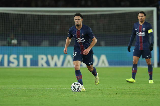 FBL FRA LIGUE1 Paris Saint Germain Stade Rennes Warren Zaire Emery Paris Saint Germain during the French L1 football match between Paris Saint Germain PSG an Stade Rennes at Parc des Princes Paris ,France, on December 06, 2025 Copyright: JoaquimxFerreira