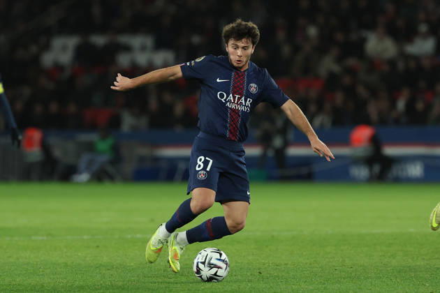 FBL FRA LIGUE1 Paris Saint Germain Stade Rennes Joao Neves Paris Saint Germain during the French L1 football match between Paris Saint Germain PSG an Stade Rennes at Parc des Princes Paris ,France, on December 06, 2025 Copyright: JoaquimxFerreira