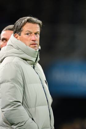 ALMELO , 06 12-2025 , Stadium Asito , season 2025 2026 , Dutch Eredivisie football , match between Heracles Almelo and Telstar , picture shows Heracles Almelo coach Ernest Faber Heracles - Telstar x32399390x Copyright: