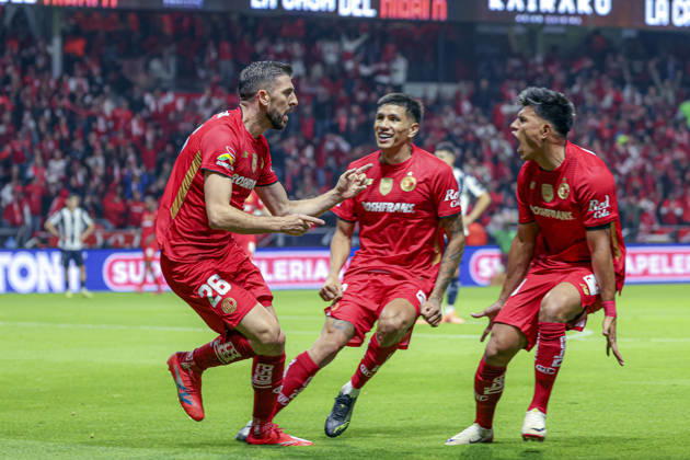 LIGA BBVA MX 2025 LIGA BBVA MX 2025 TOLUCA VS RAYADOS MONTERREY 06122025 TOLUCA, ESTADO DE MEXICO, MEXICO Action photo of Joao Dias 26 of Diablos Rojos del Toluca, during semifinal game of the Torneo de Apertura 2025 of the BBVA Liga MX, held at the Estadio Nemesio Diez of Toluca, Estado de Mexico against Rayados Monterrey Action photo of Joao Dias 26 of Diablos Rojos del Toluca, during semifinal game of the Torneo Apertura 2025 of the BBVA Liga MX, held at the Estadio Nemesio Diez of Toluca, Estado de Mexico against Rayados Monterrey IMAGENSHOP AGENCIA FOTOGRAFICA TOLUCA ESTADO DE MEXICO MEXICO Copyright: xIMAGENSHOPxAGENCIAxFOTOGRAFICAx