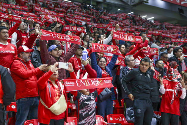 LIGA BBVA MX 2025 LIGA BBVA MX 2025 TOLUCA VS RAYADOS MONTERREY 06122025 TOLUCA, ESTADO DE MEXICO, MEXICO General view of fans and ambiance, during semifinal game of the Torneo de Apertura 2025 of the BBVA Liga MX, held at the Estadio Nemesio Diez of Toluca, Estado de Mexico between Diablos Rojos del Toluca and Rayados Monterrey General view of fans and ambiance, during semifinal game of the Torneo Apertura 2025 of the BBVA Liga MX, held at the Estadio Nemesio Diez of Toluca, Estado de Mexico between Diablos Rojos del Toluca and Rayados Monterrey IMAGENSHOP AGENCIA FOTOGRAFICA TOLUCA ESTADO DE MEXICO MEXICO Copyright: xIMAGENSHOPxAGENCIAxFOTOGRAFICAx