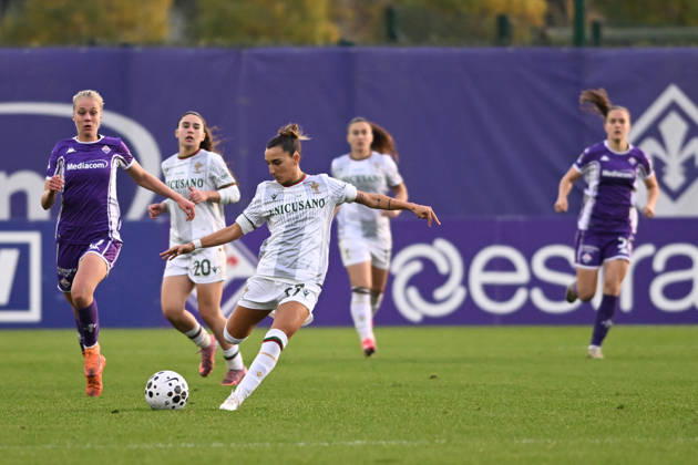 CALCIO - Serie A Femminile - ACF Fiorentina vs Ternana Women Di Giammarino Virginia (Ternana) during ACF Fiorentina vs Ternana Women, Italian football Serie A Women match in Bagno a Ripoli (FI), Italy, December 07 2025 Bagno a Ripoli (FI) Italy Copyright: xIPAxSport ABACAx