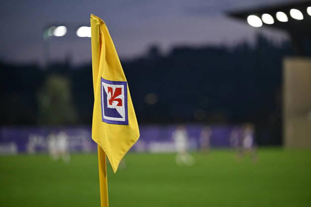 CALCIO - Serie A Femminile - ACF Fiorentina vs Ternana Women Fiorentina flag at the Rocco Commisso Viola Park during ACF Fiorentina vs Ternana Women, Italian football Serie A Women match in Bagno a Ripoli (FI), Italy, December 07 2025 Bagno a Ripoli (FI) Italy Copyright: xIPAxSport ABACAx