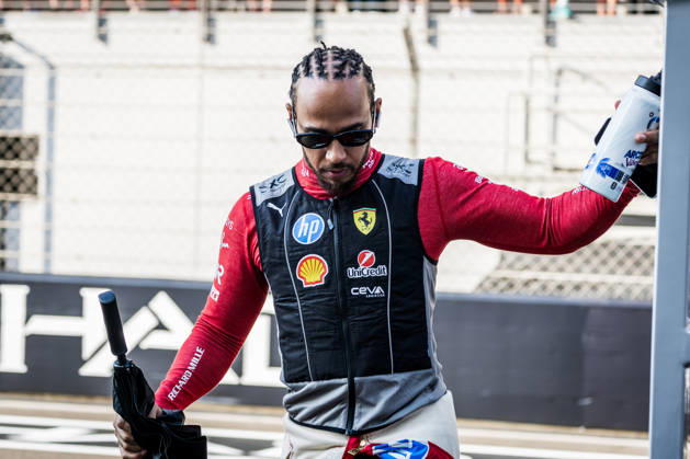 2025 Formula One Abu Dhabi Grand Prix Yas Marina Circuit, Abu Dhabi, United Arab Emirates 7.December.2025; Lewis Hamilton of Great Britain and Scuderia Ferrari during Formula One Abu Dhabi Grand Prix (Photo by Jay Hirano) Abu Dhabi Yas Marina Circuit United Arab Emirates Copyright: xJayxHiranox