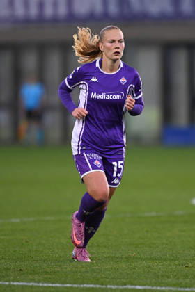 CALCIO - Serie A Femminile - ACF Fiorentina vs Ternana Women Bredgaard Sofie (Fiorentina) during ACF Fiorentina vs Ternana Women, Italian football Serie A Women match in Bagno a Ripoli (FI), Italy, December 07 2025 Bagno a Ripoli (FI) Italy Copyright: xIPAxSport ABACAx