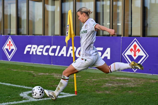 CALCIO - Serie A Femminile - ACF Fiorentina vs Ternana Women Ternana Women s midfielder Stephanie Breitner during ACF Fiorentina vs Ternana Women, Italian football Serie A Women match in Bagno a Ripoli (FI), Italy, December 07 2025 Bagno a Ripoli (FI) Italy Copyright: xIPAxSport ABACAx