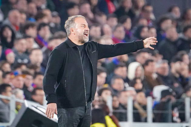 Football UEFA Champions League 2025 26, Matchday 6 FC Barcelona vs Eintracht Frankfurt Camp Nou Barcelona Hansi Flick Coach, FC Barcelona Barcelona Province Barcelona Spain Copyright: xJOERANxSTEINSIEKx