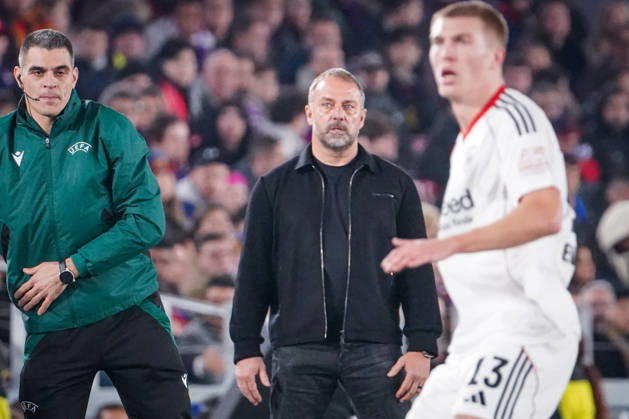 Football UEFA Champions League 2025 26, Matchday 6 FC Barcelona vs Eintracht Frankfurt Camp Nou Barcelona Hansi Flick Coach, FC Barcelona Barcelona Province Barcelona Spain Copyright: xJOERANxSTEINSIEKx