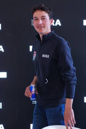 German Florian Lipowitz of Red Bull-BORA-hansgrohe pictured at the media day of the Red Bull-BORA-hansgrohe cycling team in Binissalem, Mallorca, Spain, Wednesday 10 December 2025. JOMAxGARCIAxIxGISBERT  x147936476x