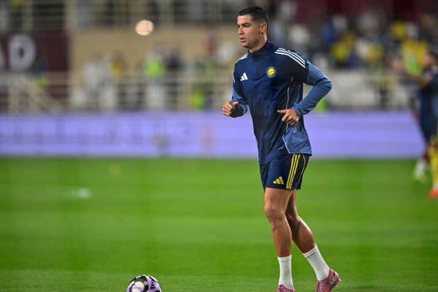 Al Nassr v Al Wahda - Friendly Match ABU DHABI, UNITED ARAB EMIRATES - DECEMBER 10: Cristiano Ronaldo of Al Nassr warms up before the friendly football match between Al Nassr and Al Wahda at Al Nahyan Stadium in Abu Dhabi, United Arab Emirates on December 10, 2025. Waleed Zein Anadolu Abu Dhabi United Arab Emirates. Editorial use only. Please get in touch for any other usage. Copyright: x2025xAnadoluxWaleedxZeinx