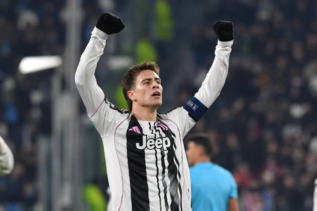 Foto IPP Massimo Rana Torino 10-12-2025 Calcio Champions League 2025 2026 Juventus-Pafos nella foto kenan yildiz Italy Photo Press - World Copyright italy ITALY Copyright: xR4924_italyphotopressx