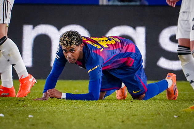 Football UEFA Champions League 2025 26, Matchday 6 FC Barcelona vs Eintracht Frankfurt Camp Nou Barcelona Lamine Yamal FC Barcelona, 10 Copyright: xJOERANxSTEINSIEKx