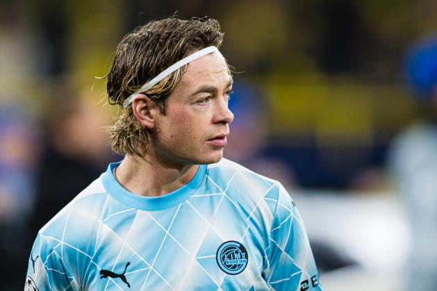 251210 Patrick Berg of Bodo Glimt ahead of the UEFA Champions League football match between Borussia Dortmund and Bodo Glimt on December 10, 2025 in Dortmund Photo Marius Simensen BILDBYRAN Cop 238 MM0052 bbeng bodo glimt borussia dortmund football fotball fotboll mesterligaen soccer uefa champions league Copyright: MARIUSxSIMENSEN BB251210ZE024