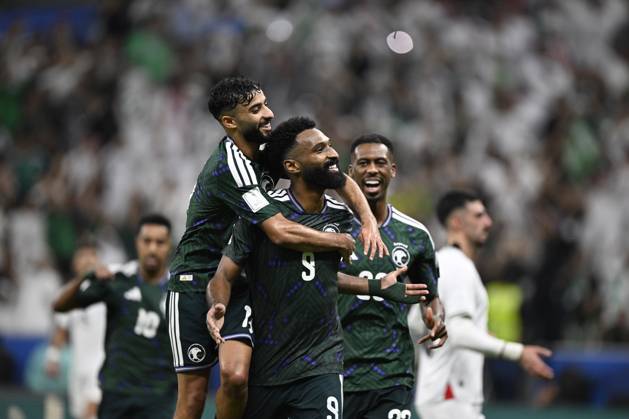 Palestine v Saudi Arabia - 2025 FIFA Arab Cup LUSAIL, QATAR – DECEMBER 11: Firas el-Bureykan of Saudi Arabia celebrates after score a goal during their 2025 FIFA Arab Cup quarterfinal match between Palestine and Saudi Arabia at Lusail Stadium in Lusail, Qatar on December 11, 2025. Stringer Anadolu Lusail Qatar. Editorial use only. Please get in touch for any other usage.  Copyright: x2025xAnadoluxStringerx