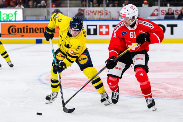 Ice hockey, Euro Hockey Tour, Sweden - Switzerland