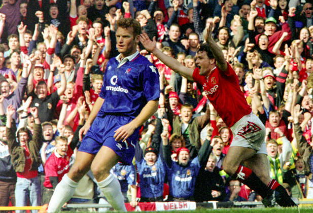 930417 Football, Premier League, Manchester United Chelsea Copyright: BILDBYRAN BB930417BB015