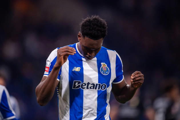 FC Porto v CF Estrela da Amadora - Primeira Liga In Lisbon, Portugal, on December 15, 2025, Samu Aghehowa from FC Porto celebrates his goal during the Liga Portugal Betclic 2025 26 match between FC Porto and CF Estrela da Amadora at Estadio do Dragao in Porto, Portugal. Porto Porto Portugal Copyright: xMiguelxLemosx originalFilename:lemos-fcportov251215_npCf8