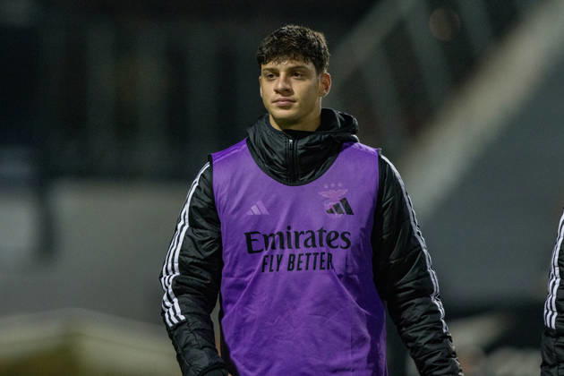 Rodrigo Rego seen during Taca de Portugal game between teams of SC Farense and SL Benfica at Estadio Sao Luis (Maciej Rogowski Ball Raw Images) Faro Estadio Sao Luis Portugal Copyright: xMaciejxRogowskix ROG_FARvsBEN-105