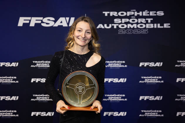 FFSA - LES TROPHEES DU AUTOMOBILE 2025 PIN Doriane, Championne F1 Academy, Volant d Or, portrait during Les Trophà es du Sport Automobile 2025 at Salle Pleyel, on December 18, 2025 in Paris, France - ParisFrance Copyright: xJULIENxDELFOSSEx
