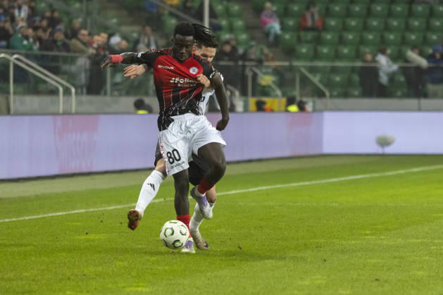 Legia Warszawa - Lincoln Red Imps 18.12.2025 football, Warsaw, UEFA Conference League game Legia Warszawa - Lincoln Red Imps (pilka nozna Liga Konferencji Europy ) image shows: Boubacar Dabo photo Katarzyna Plewczynska Fotostyk Copyright: xKatarzynaxPlewczynska Fotostykx 20251218FCTKP090