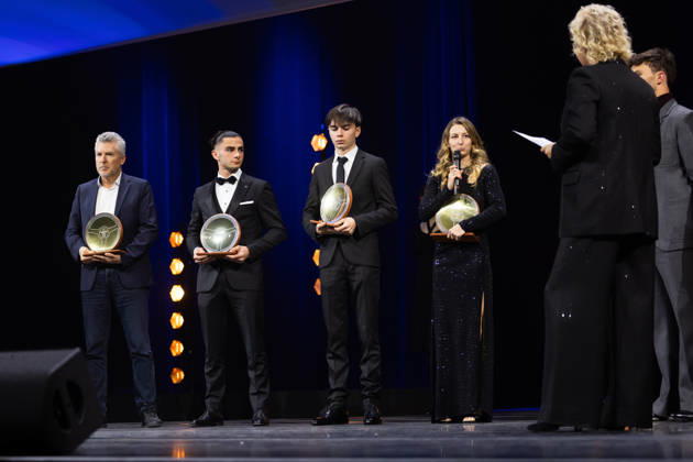 FFSA - LES TROPHEES DU AUTOMOBILE 2025 PIN Doriane, Championne F1 Academy, Volant d Or, portrait during Les Trophà es du Sport Automobile 2025 at Salle Pleyel, on December 18, 2025 in Paris, France - ParisFrance Copyright: xJULIENxDELFOSSEx